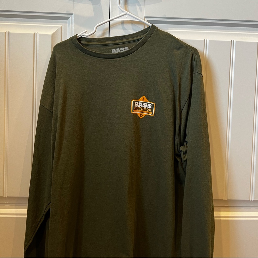BASS OUTDOOR, Long Sleeve Tee, Size - XL